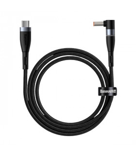 کابل مگنتی لپ تاپ لنوو باسئوس مدل Zinc Lenovo Type C to DC CATXC-X01 طول 2 متر