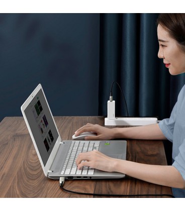 کابل Type C به DC / Type-C باسئوس مدل CA1T2-B01 Type-C to Type-C and DC 100W طول 2 متر