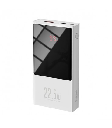 پاوربانک فست شارژ باسئوس مدل PPMN-A01 Super Mini Digital Display با ظرفيت 10000 ميلی آمپر ساعت