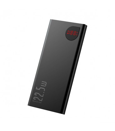 پاوربانک فست شارژ باسئوس مدل Adaman Metal Digital Display QC3.0 PPIMDA-B0A با ظرفيت 10000 ميلی آمپر ساعت