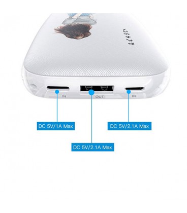 پاوربانک مینی باسئوس مدل Mini Q Power Bank 10000mAh PPM25-NH02 با ظرفيت 10000 ميلی آمپر ساعت