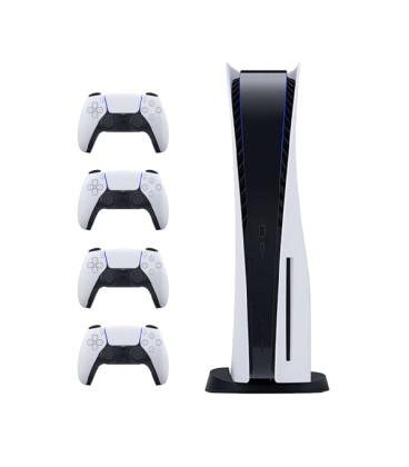 پکیج کنسول بازی سونی مدل PlayStation 5 نسخه درایودار ظرفیت 825 گیگابایت به همراه سه دسته اضافه