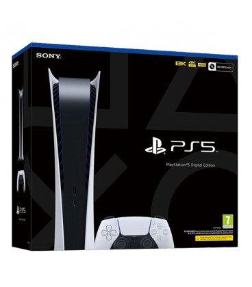 پکیج کنسول بازی سونی مدل PlayStation 5 نسخه دیجیتالی ظرفیت 825 گیگابایت به همراه یک دسته اضافه