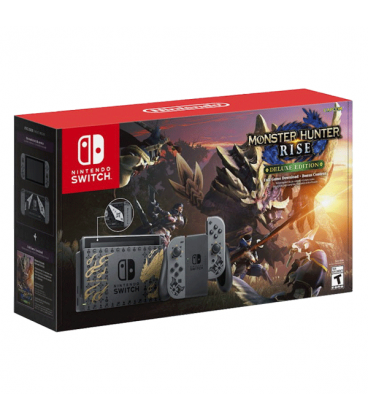 پکیج کنسول بازی نینتندو سوییچ مدل Monster Hunter Rise