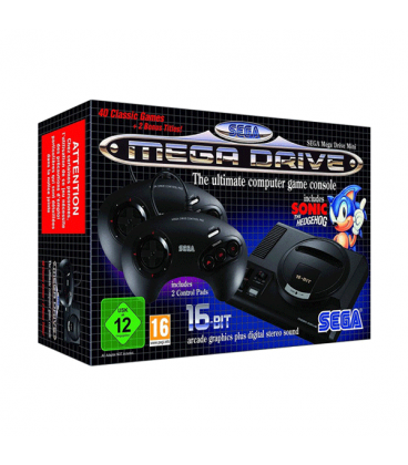 پکیج کنسول بازی سگا مدل مگا درایو مینی