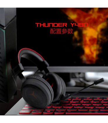 هدفون با سیم گیمینگ لنوو مدل Y480