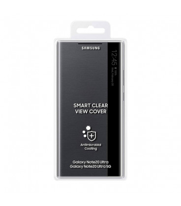 کیف کلاسوری مدل Smart Clear View Cover With S Pen مناسب برای گوشی سامسونگ Galaxy Note 20 Ultra