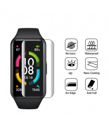 محافظ صفحه نمایش نانو مناسب برای مچ بند هوشمند هوآوی مدل Band 6