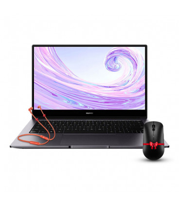 لپ تاپ 14.0 اینچی هواوی  مدل MateBook D14-B Core i5 به همراه ماوس و هندزفری