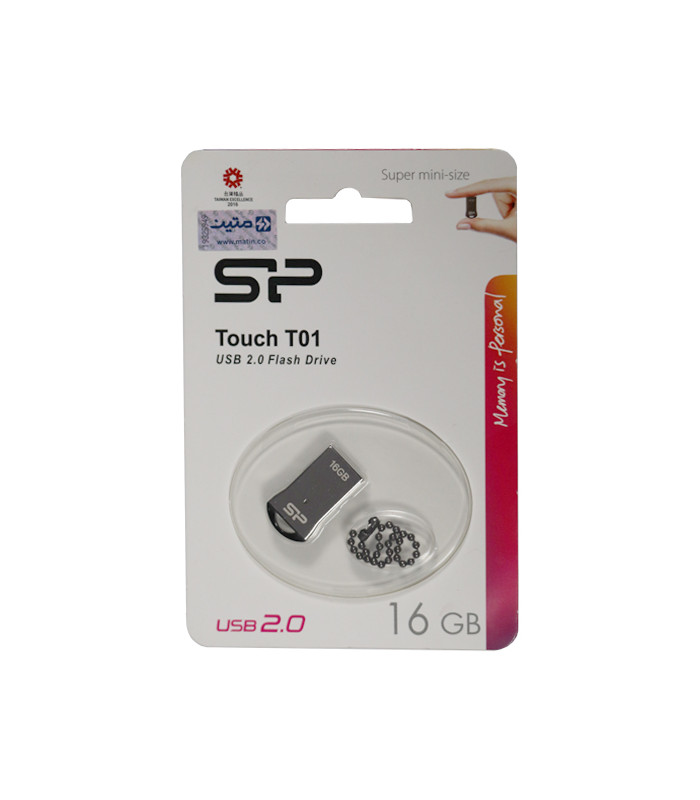 فلش مموری سیلیکون پاور مدل Touch T01 ظرفیت 16 گیگابایت
