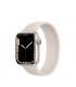 ساعت هوشمند اپل واچ سری 7 مدل Starlight Aluminum Case with Solo Loop Band 45mm