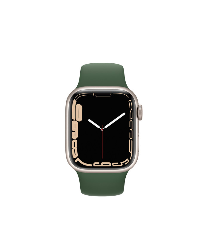 ساعت هوشمند اپل واچ سری 7 مدل Starlight Aluminum Case with Sport Band 41mm