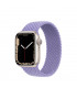 ساعت هوشمند اپل واچ سری 7 مدل Starlight Aluminum Case with Braided Solo Loop Band 41mm