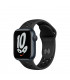 ساعت هوشمند اپل واچ نایک سری 7 مدل Midnight Aluminum Case with Nike Sport Band 41mm