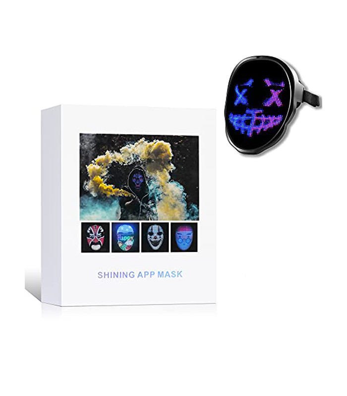 ماسک صورت LED مدل Shining App Mask