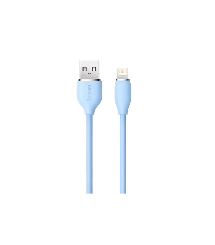 کابل Lightning باسئوس مدل Jelly Liquid Silica Gel طول 2 متر