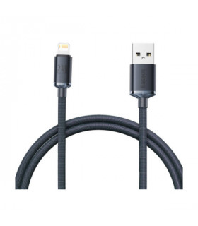 کابل Lightning باسئوس مدل Crystal Shine Fast Charging Data طول 1.2 متر