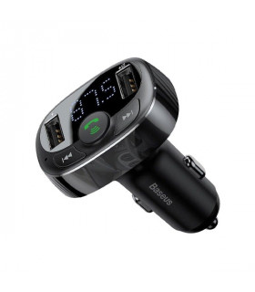 شارژر فندکی و پخش کننده بلوتوث باسئوس مدل T Typed Bluetooth CCTM-01