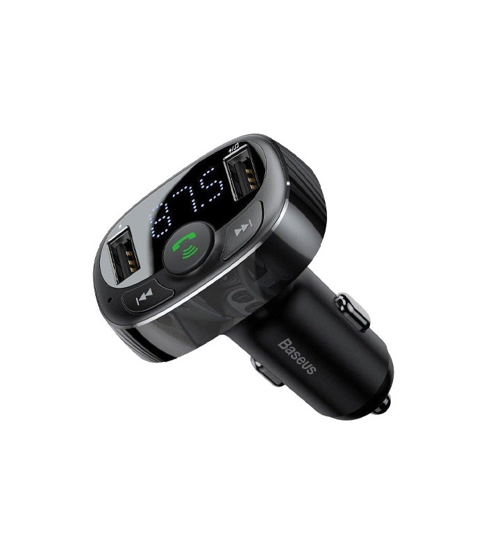 شارژر فندکی و پخش کننده بلوتوث باسئوس مدل T Typed Bluetooth CCTM-01