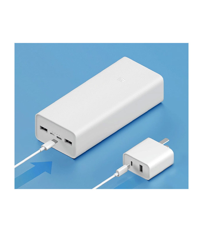 پاوربانک شیائومی مدل Mi power Bank 3 Quick Charge Edition PB3018ZM با ظرفیت 30000 میلی آمپر
