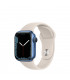ساعت هوشمند اپل واچ سری 7 مدل Blue Aluminum Case with Sport Band 45mm
