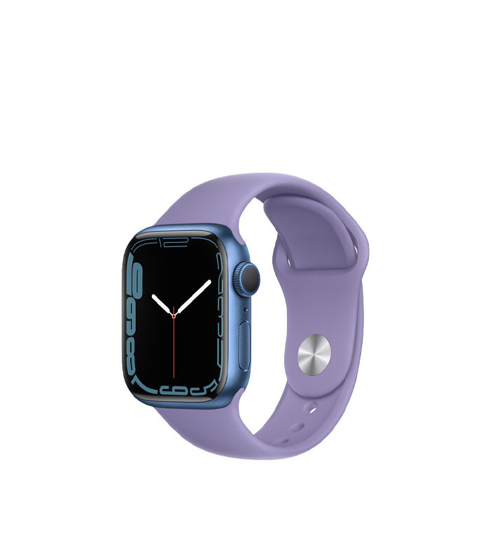 ساعت هوشمند اپل واچ سری 7 مدل Blue Aluminum Case with Sport Band 45mm
