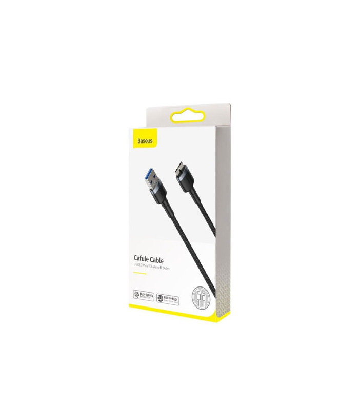 کابل هارد micro-B باسئوس مدل Cafule USB3.0 CADKLF-D0G طول 1 متر