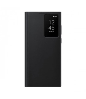 کیف کلاسوری گوشی مدل Smart Clear View مناسب برای گوشی Galaxy S22 Ultra