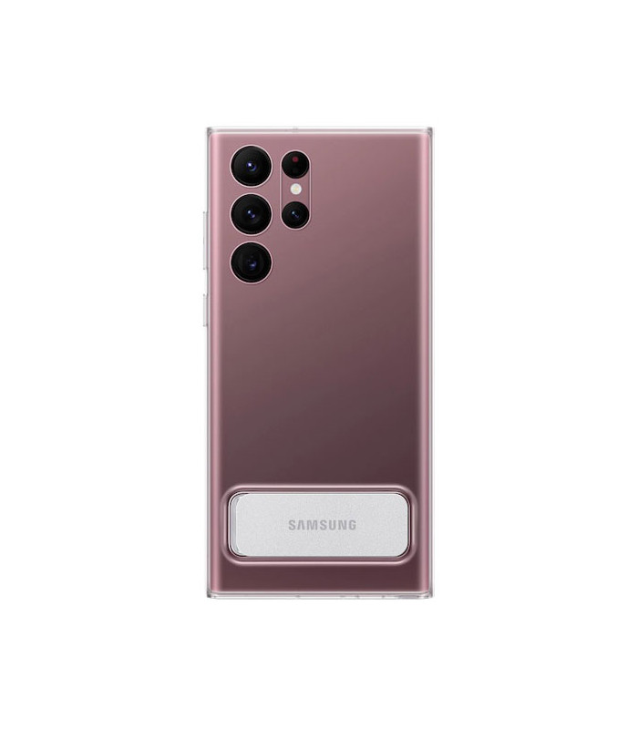 کاور محافظ مدل Clear Standing Cover مناسب برای گوشی Galaxy S22 Ultra