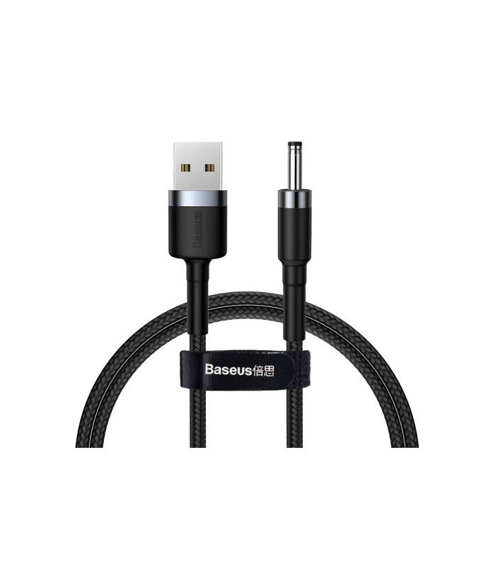 کابل شارژ سوزنی باسئوس مدل Cafule USB To DC 3.5MM CADKLF-G1 طول 1 متر