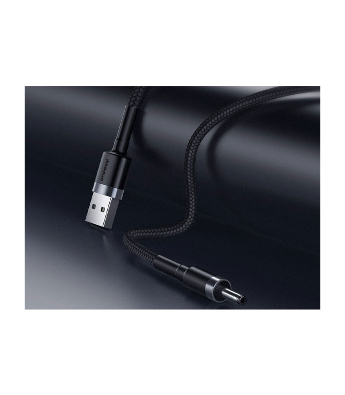 کابل شارژ سوزنی باسئوس مدل Cafule USB To DC 3.5MM CADKLF-G1 طول 1 متر