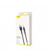 کابل شارژ سوزنی باسئوس مدل Cafule USB To DC 3.5MM CADKLF-G1 طول 1 متر