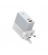 شارژر دیواری فست شارژ الدینیو مدل A2620C PD Mini Quick 65W همراه کابل