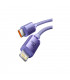 کابل Lightning باسئوس مدل Crystal Shine Fast Charging Data طول 1.2 متر توان 20 وات
