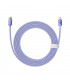 کابل Lightning باسئوس مدل Crystal Shine Fast Charging Data طول 2 متر توان 20 وات
