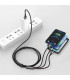 کابل سه سر باسئوس مدل Tungsten Gold USB to M+L+C CAMLTWJ-01 طول 1.5 متر