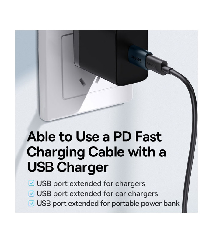 تبدیل Type-C OTG به USB باسئوس مدل Ingenuity Series Mini OTG Adapter