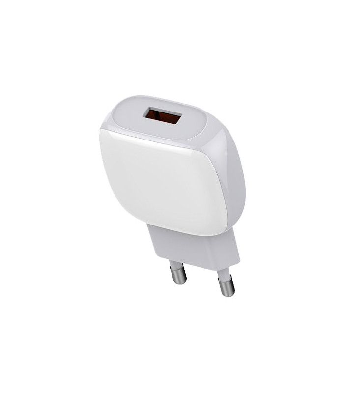 شارژر دیواری فست شارژ الدینیو مدل A1306Q Fast Wall Charger 18W همراه کابل