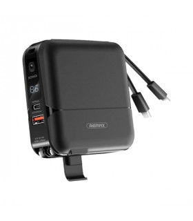 پاوربانک و شارژر دیواری ریمکس مدل RPP-20 Infinity All-In-One Series با ظرفيت 15000 ميلی آمپر ساعت