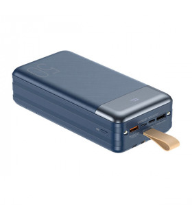 پاوربانک فست شارژ ریمکس مدل RPP-200 Hunergy Series با ظرفيت 50000 ميلی آمپر ساعت به همراه 4 کابل متصل