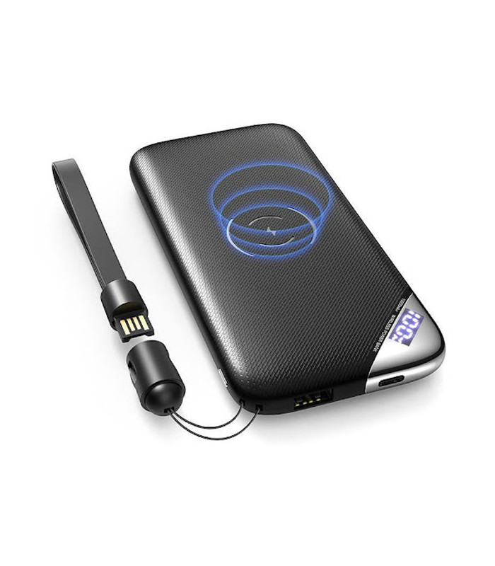 پاوربانک بی سیم جویروم مدل D-M224 Wise Series با ظرفيت 10000 ميلی آمپر ساعت