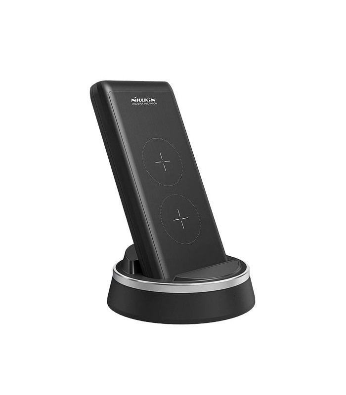 پاوربانک بی سیم و داک شارژ نیلکین مدل NKA08 PowerMount با ظرفيت 10000 ميلی آمپر ساعت