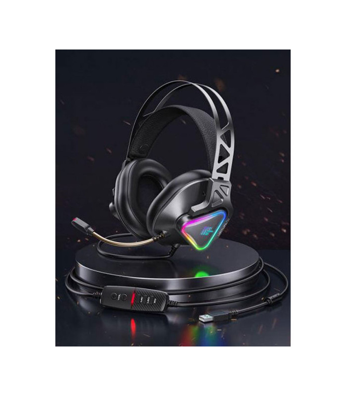 هدفون با سیم گیمینگ ریمکس مدل RM-810 WarGod Series