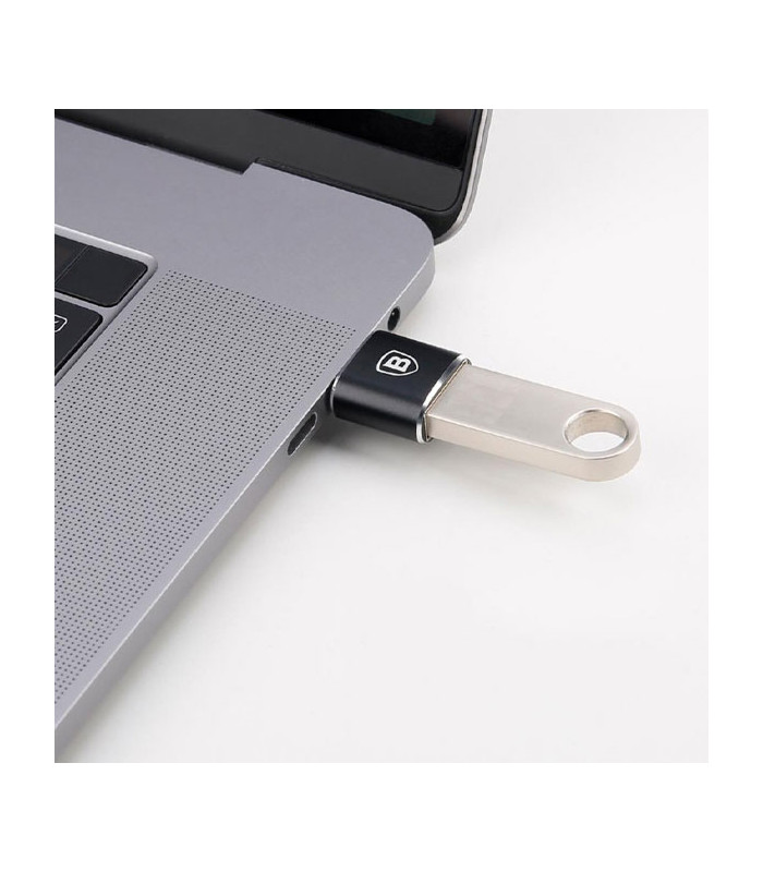 تبدیل USB OTG به Type-C باسئوس مدل Mini CATOTG-01
