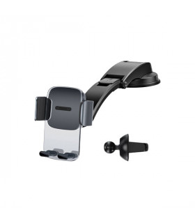 پایه نگهدارنده چند کاره گوشی موبایل باسئوس مدل Easy Control Pro Clamp Set SUYK000001 شفاف