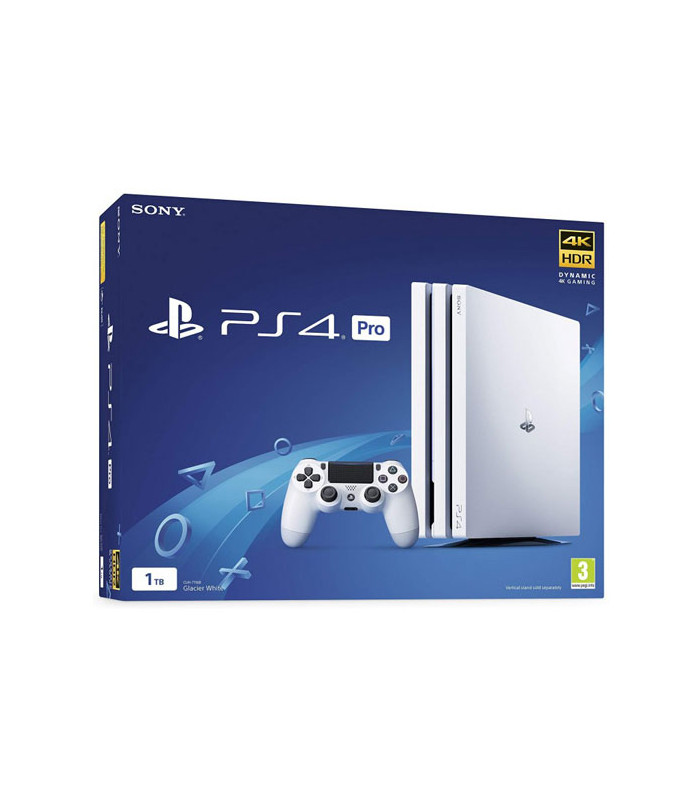پکیج کنسول بازی سونی مدل PlayStation 4 Pro White ظرفیت 1 ترابایت