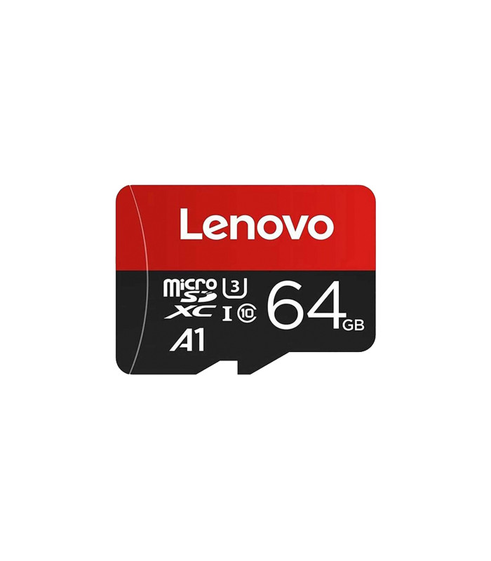 کارت حافظه‌ لنوو مدل MicroSDHC Class 10 U3 A1 ظرفیت 64 گیگابایت