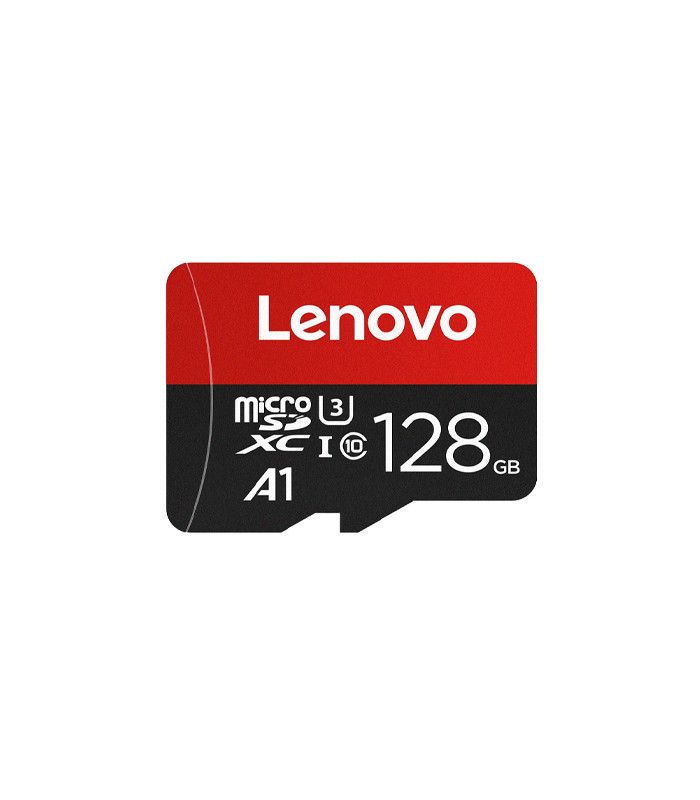 کارت حافظه‌ لنوو مدل MicroSDHC Class 10 U3 A1 ظرفیت 128 گیگابایت