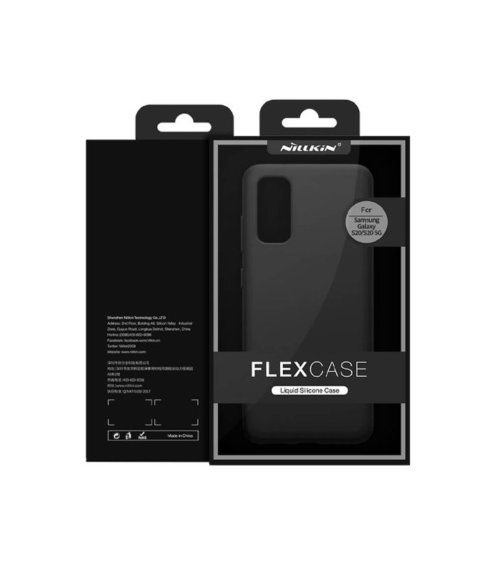 کاور سیلیکونی نیلکین مدل Flex PURE مناسب برای گوشی Samsung Galaxy S20