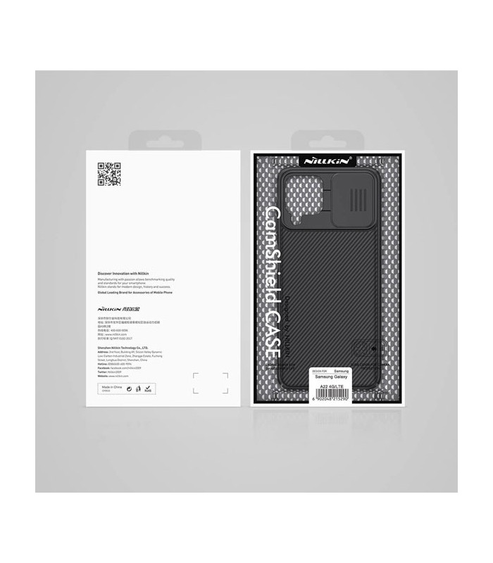 کاور محافظ نیلکین مدل CamShield مناسب برای گوشی Samsung Galaxy A22 4G